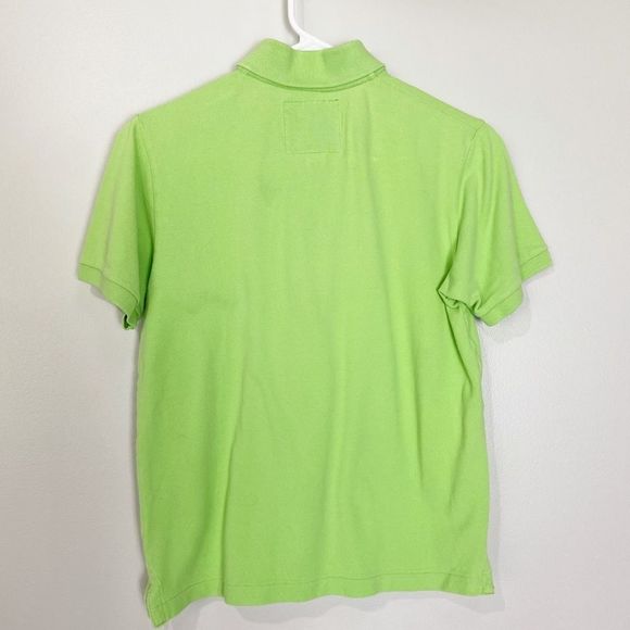 Abercrombie Boys Bright Green Polo - Picture 2 of 4